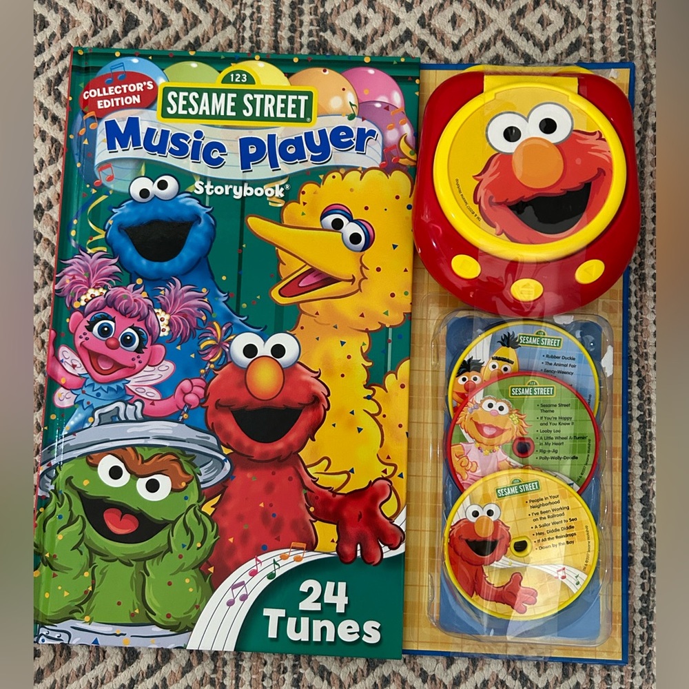 Sesame Street music player book